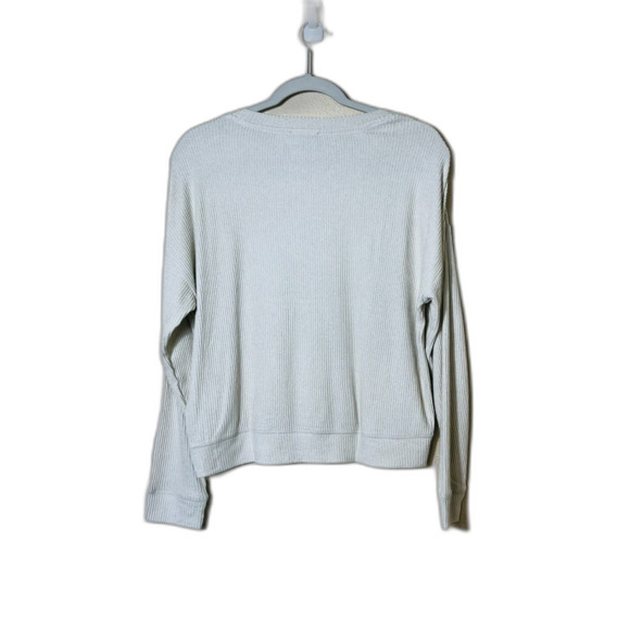 NWT Alfani Intimates Sleepwear Heather Grain Top Small Cozy Soft Cabincore Basic - Picture 2 of 8